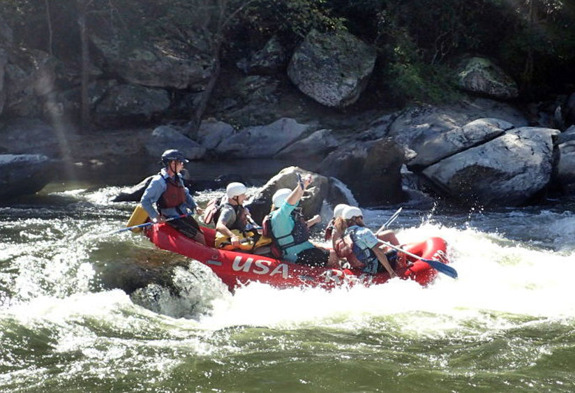 Rafting on the Nolichucky River