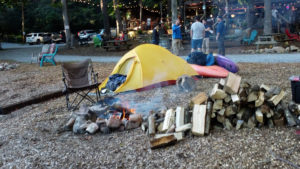 Camping at USA Raft Adventure Resort