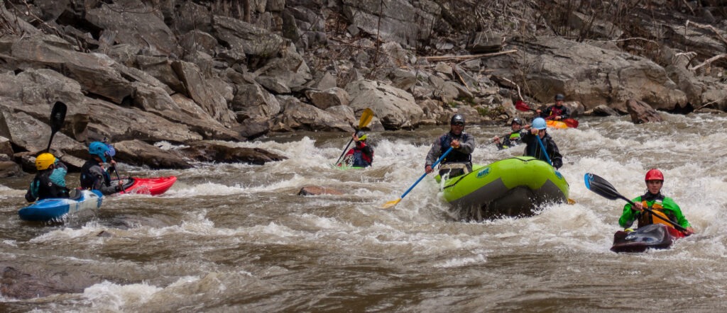 winter whitewater rafting at usa raft adventure resort